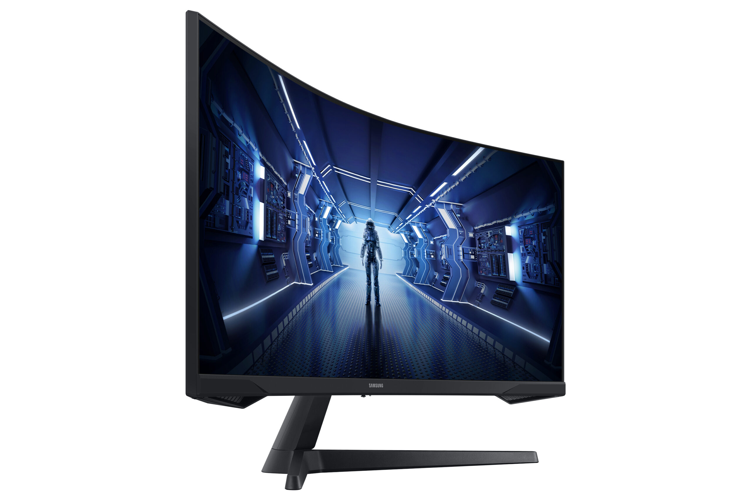 Samsung 34" Odyssey LC34G55TWWPXEN - G5 G55T UWQHD 165Hz Gaming Monitor EWO041 - Afbeelding 7