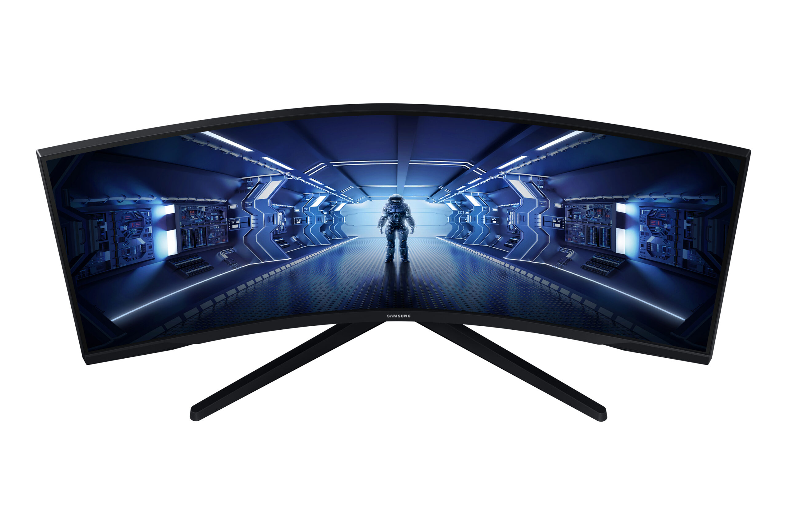Samsung 34" Odyssey LC34G55TWWPXEN - G5 G55T UWQHD 165Hz Gaming Monitor EWO041 - Afbeelding 8