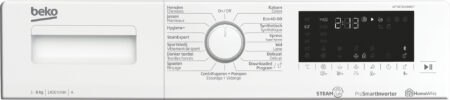 Beko WTV8716XWWST wasmachine Voorbelading 8 kg 1400 RPM Wit DHZ2591 - Afbeelding 5