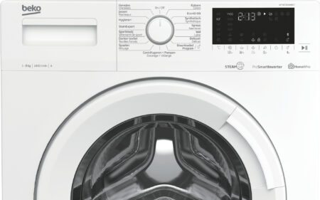 Beko WTV8716XWWST wasmachine Voorbelading 8 kg 1400 RPM Wit DHZ2591 - Afbeelding 4