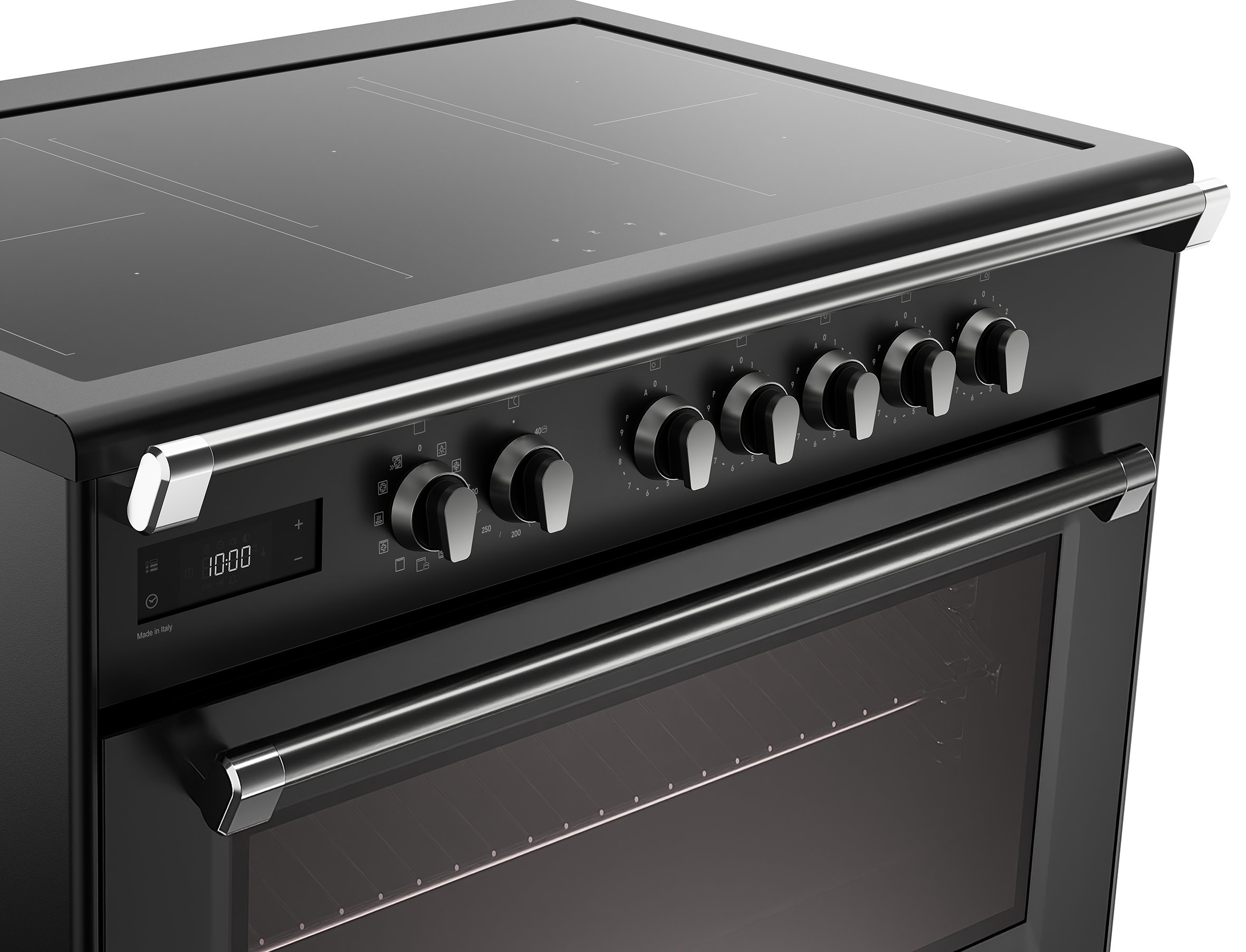 Elba EBS 965 IMLAA 90 cm antraciet inductiefornuis - Afbeelding 2