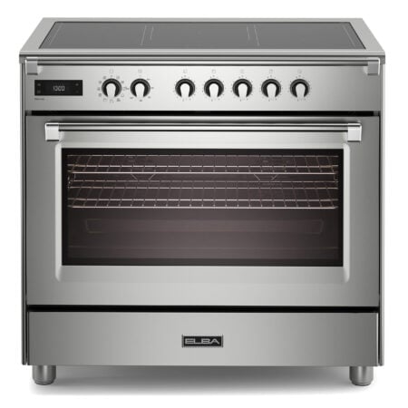 Elba EBS 965 IMLXX 90 cm RVS inductiefornuis