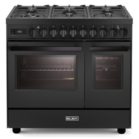Elba EX 966T MAA 90cm antraciet gasfornuis