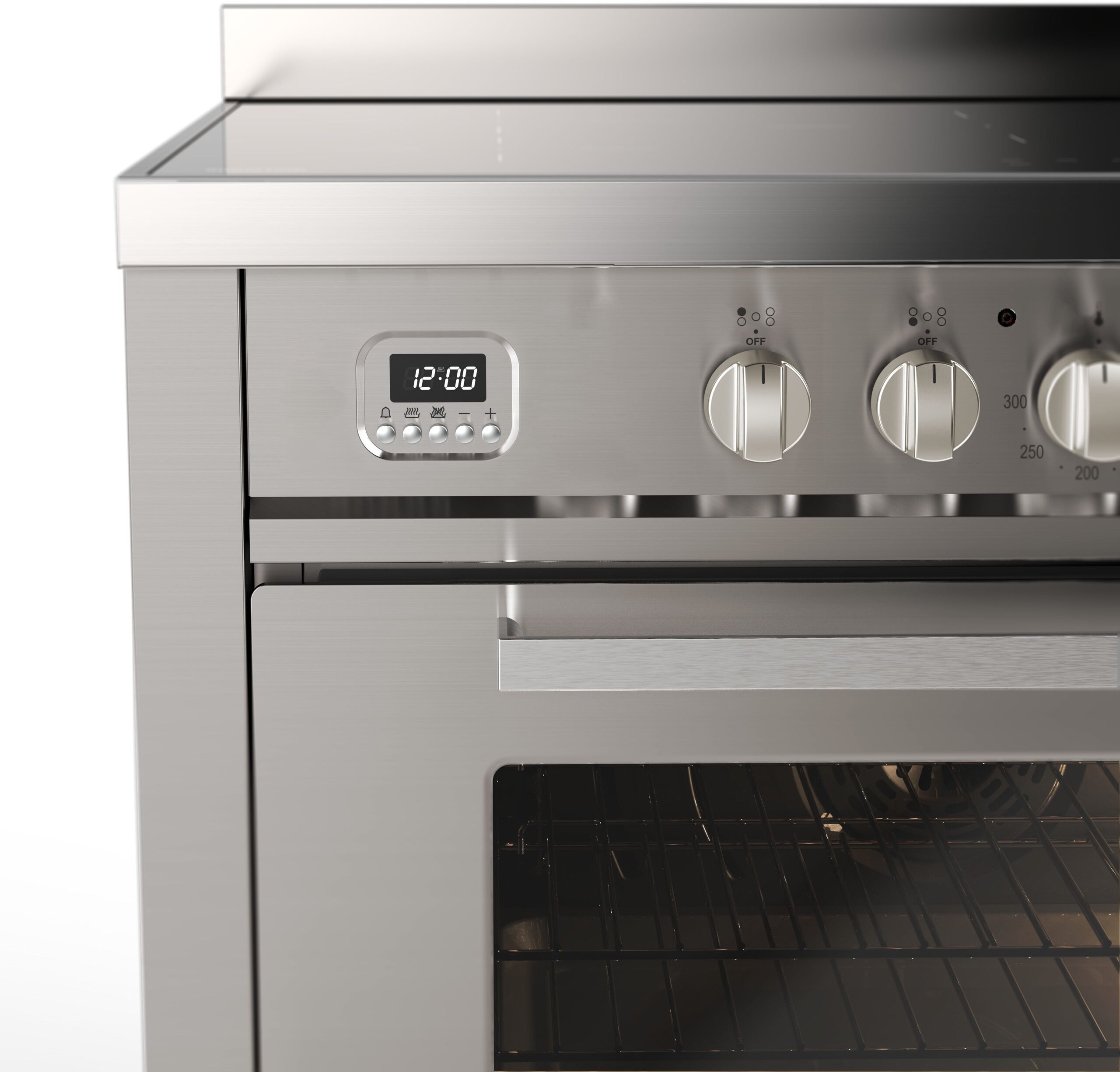 ILVE LBI095WSCM3/SS inductiefornuis - Afbeelding 2