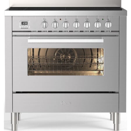 ILVE LBI095WSCM3/SS inductiefornuis