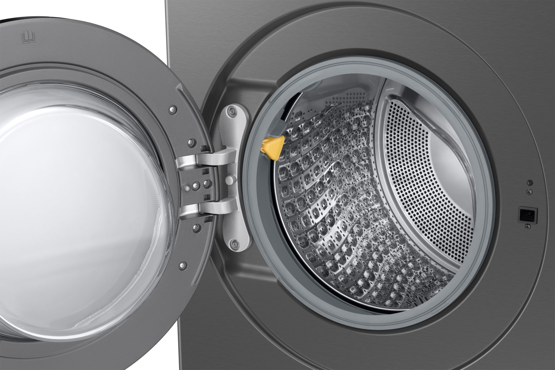 Samsung WD18DB8995BZ Was-droogcombinatie Vrijstaand Voorbelading Roestvrijstaal A - Afbeelding 7