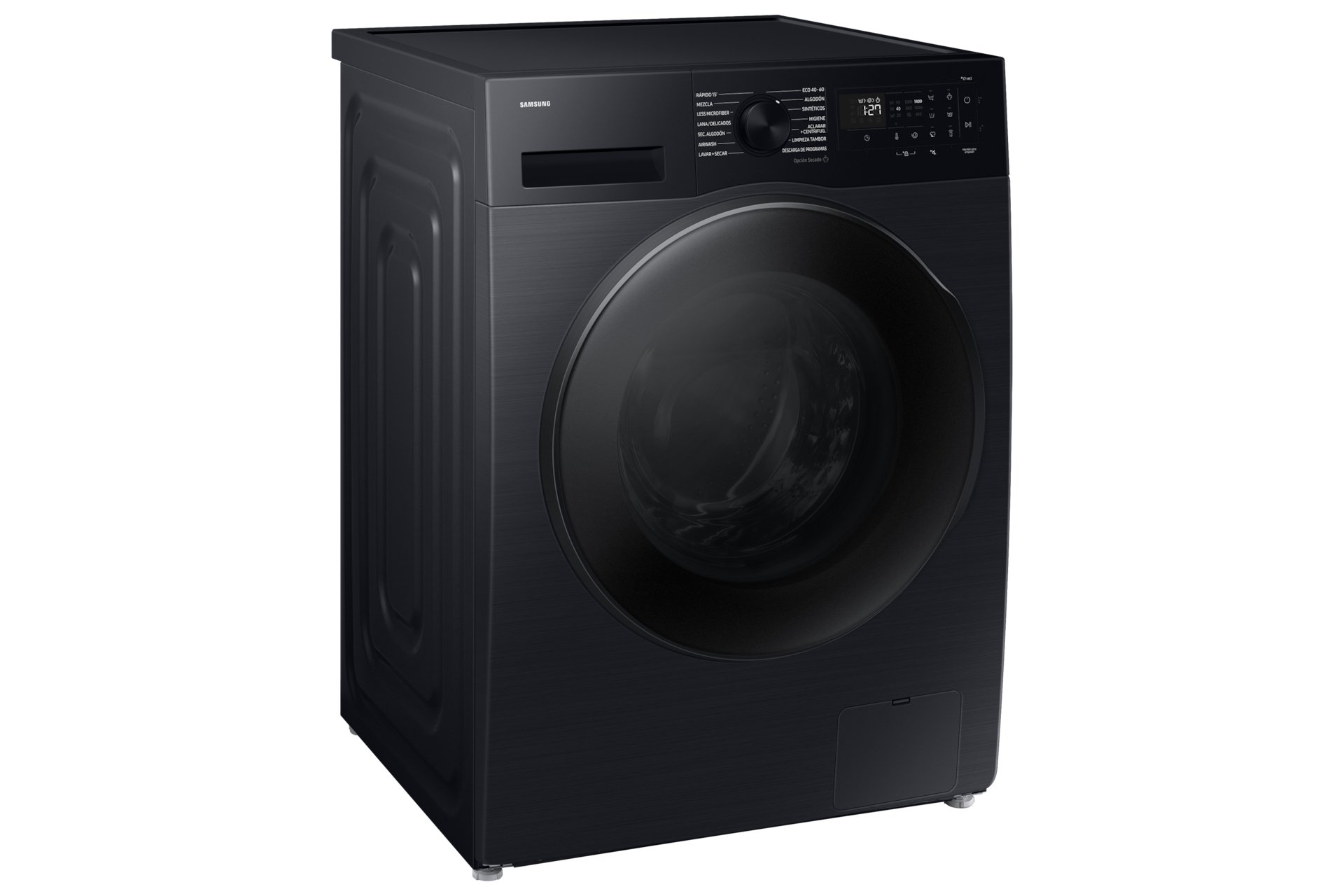 Samsung WD90DG5B15BB Was-droogcombinatie Vrijstaand Voorbelading Zwart D - Afbeelding 3