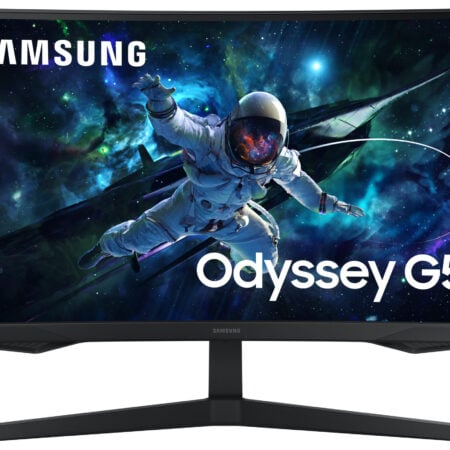 Samsung 27" Odyssey LS27CG552EUXEN - G5 G55C QHD 165Hz Gaming Monitor EWO44