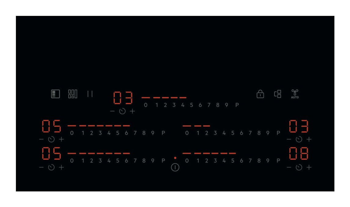 AEG NIK95I00FB Zwart Ingebouwd 90 cm Inductiekookplaat zones 5 zone(s) - Afbeelding 8