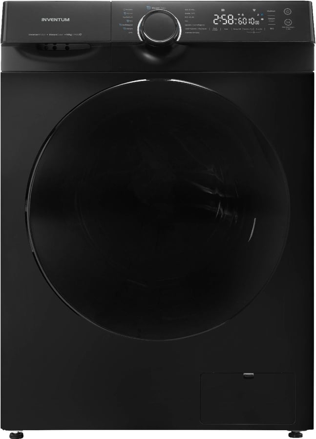Inventum VWM1010B Wasmachine - Inhoud 10 kg - 1400 toeren - Zwart