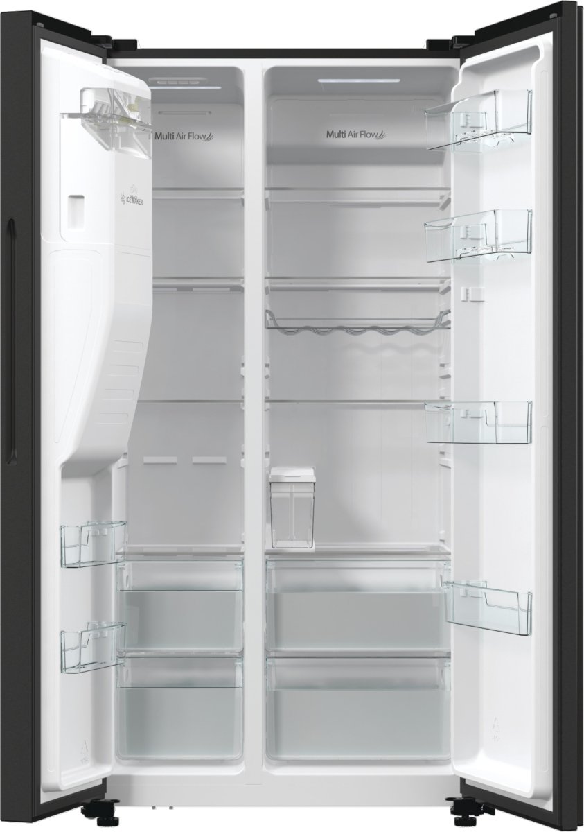 Hisense RS5P535NTFE amerikaanse koelkast Vrijstaand 566 l E Zwart - Afbeelding 6