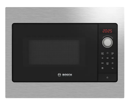 Bosch Serie 2 BFL523MS3B magnetron Zwart, Roestvrijstaal Solo-magnetron Ingebouwd 20 l 800 W - EWO3302