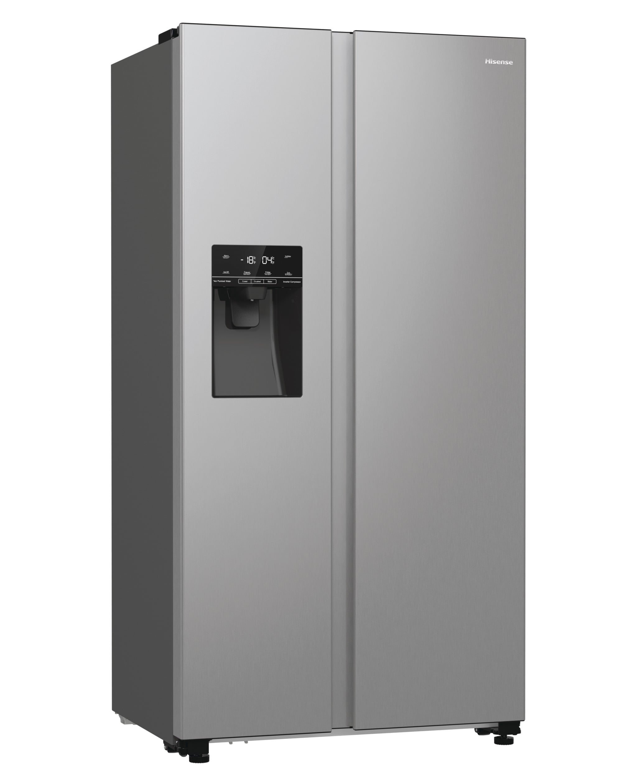 Hisense RS5P535NTCDUK amerikaanse koelkast Vrijstaand 566 l D Roestvrijstaal Doosschade DHZ4722 - Afbeelding 4