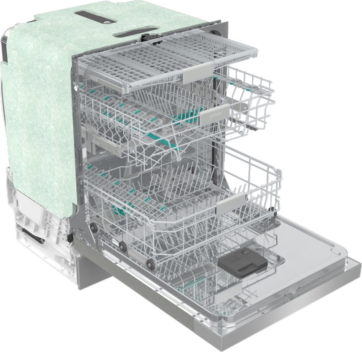 Gorenje G600 ULTRABU16AESX Volledig ingebouwd 16 couverts A DHZ2769 - Afbeelding 6
