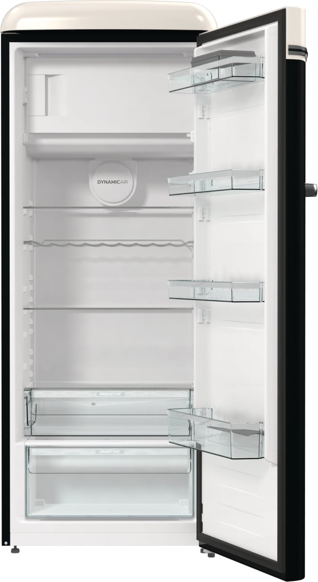 Gorenje OBRB 615 DBK combi-koelkast Vrijstaand 247 l D Zwart, Crème - Afbeelding 6