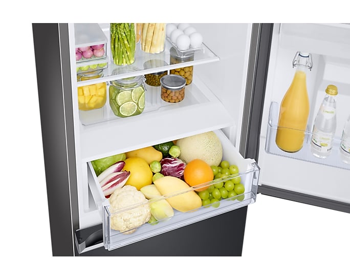 Samsung RB34C652EB1/EK koel-vriescombinatie Vrijstaand 341 l E Zwart - Afbeelding 8