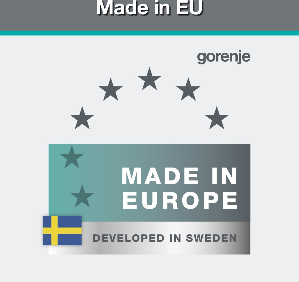 Gorenje G600 ULTRA16BUAESX Volledig ingebouwd 16 couverts A DHZ2768 - Afbeelding 10