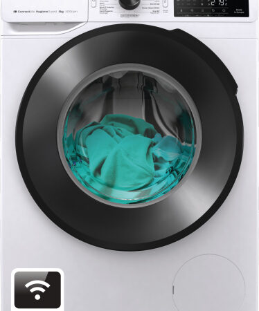 Hisense WF3V843BW/BLX wasmachine Voorbelading 8 kg 1400 RPM Wit