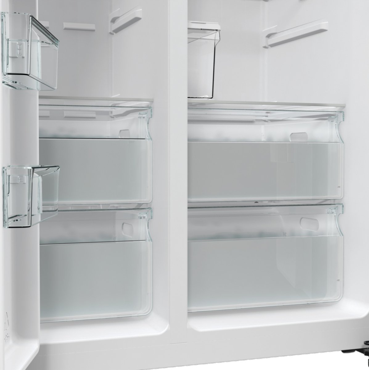 Hisense RS5P535NTFE amerikaanse koelkast Vrijstaand 566 l E Zwart - Afbeelding 12