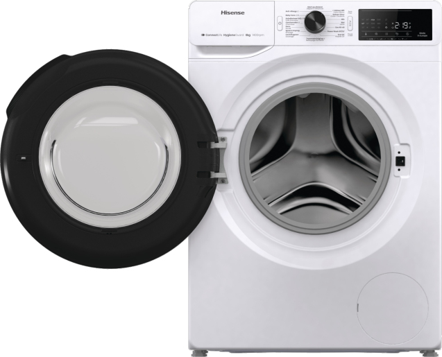Hisense WF3V843BW/BLX wasmachine Voorbelading 8 kg 1400 RPM Wit - Afbeelding 4