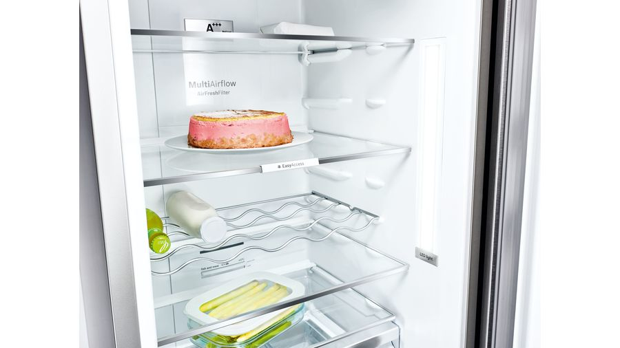 Bosch Serie 2 KGN34NLEA koel-vriescombinatie Vrijstaand 300 l E Roestvrijstaal - EWO3311 - Afbeelding 8