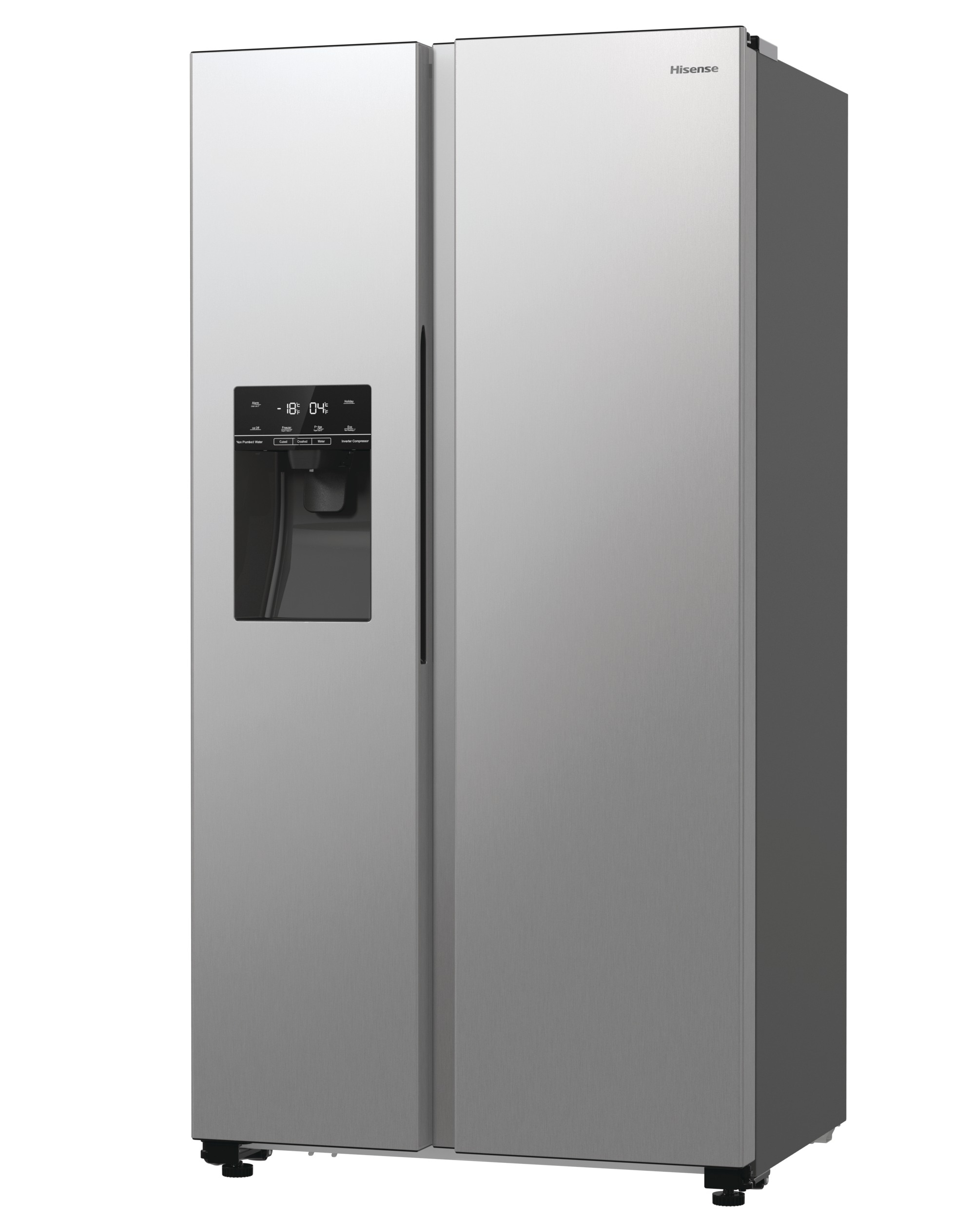 Hisense RS5P535NTCDUK amerikaanse koelkast Vrijstaand 566 l D Roestvrijstaal Doosschade DHZ4722 - Afbeelding 17