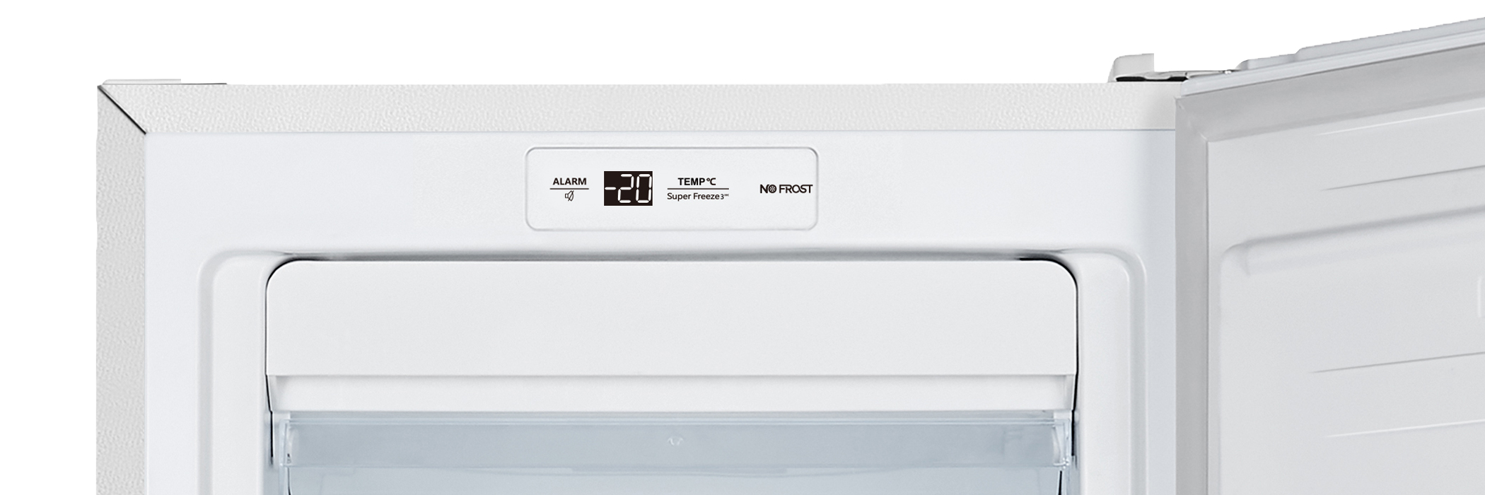 ETNA CONGÉLATEUR ARMOIRE VV6143NWIT Vrieskast Vrijstaand 155 l E Wit - Afbeelding 6