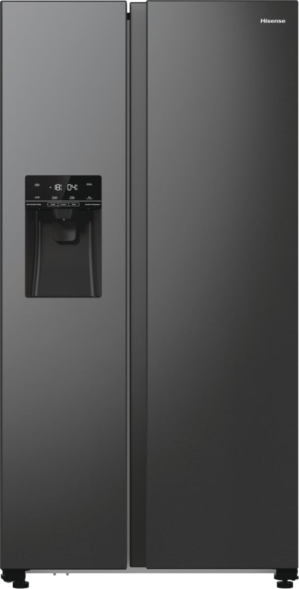 Hisense RS5P535NTFE amerikaanse koelkast Vrijstaand 566 l E Zwart