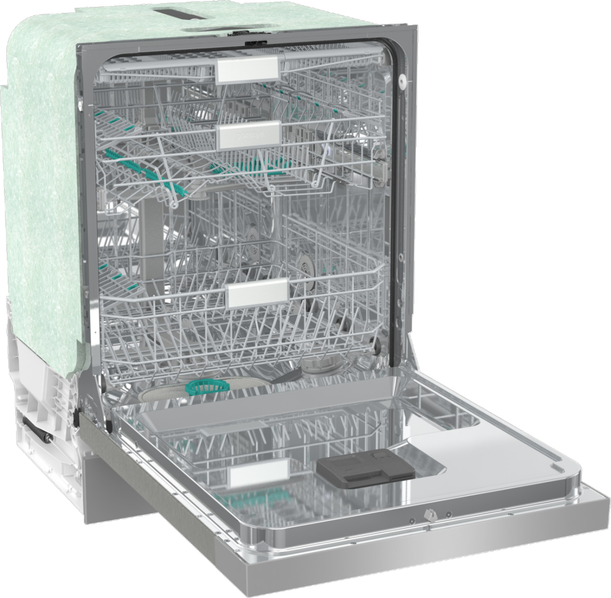 Gorenje G600 ULTRABU16AESX Volledig ingebouwd 16 couverts A DHZ2769 - Afbeelding 4