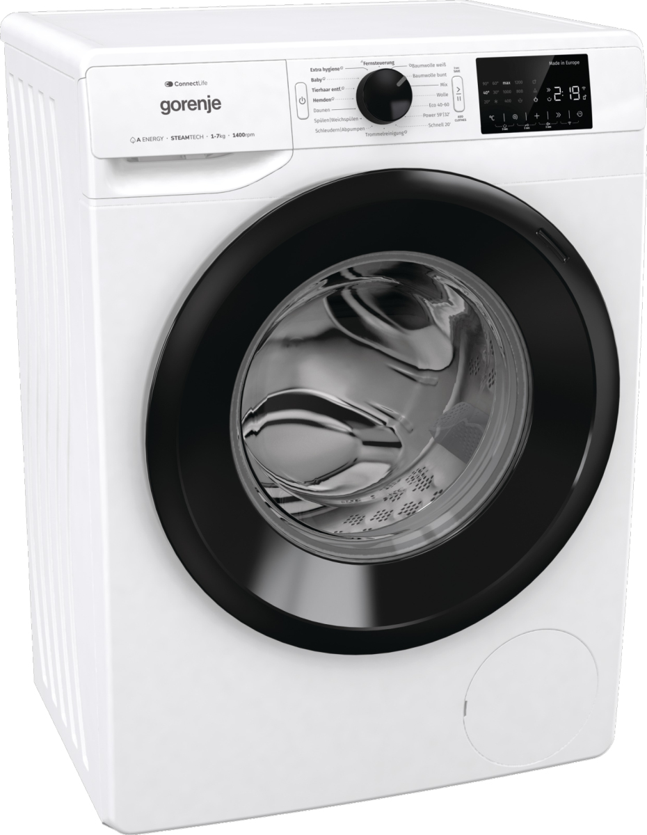 Gorenje WPNEI74SA1TS wasmachine Voorbelading 7 kg 1400 RPM Wit DHZ2785 - Afbeelding 3