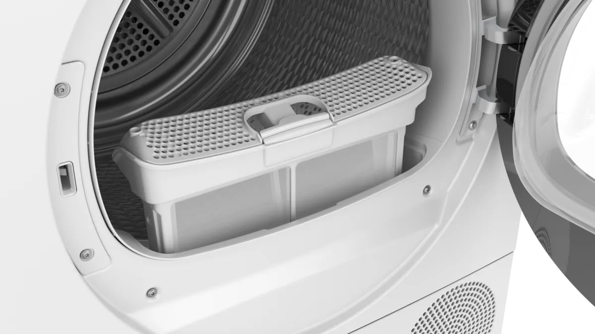 Bosch Serie 4 WTH8300LNL wasdroger Vrijstaand Voorbelading 8 kg Wit - Afbeelding 9