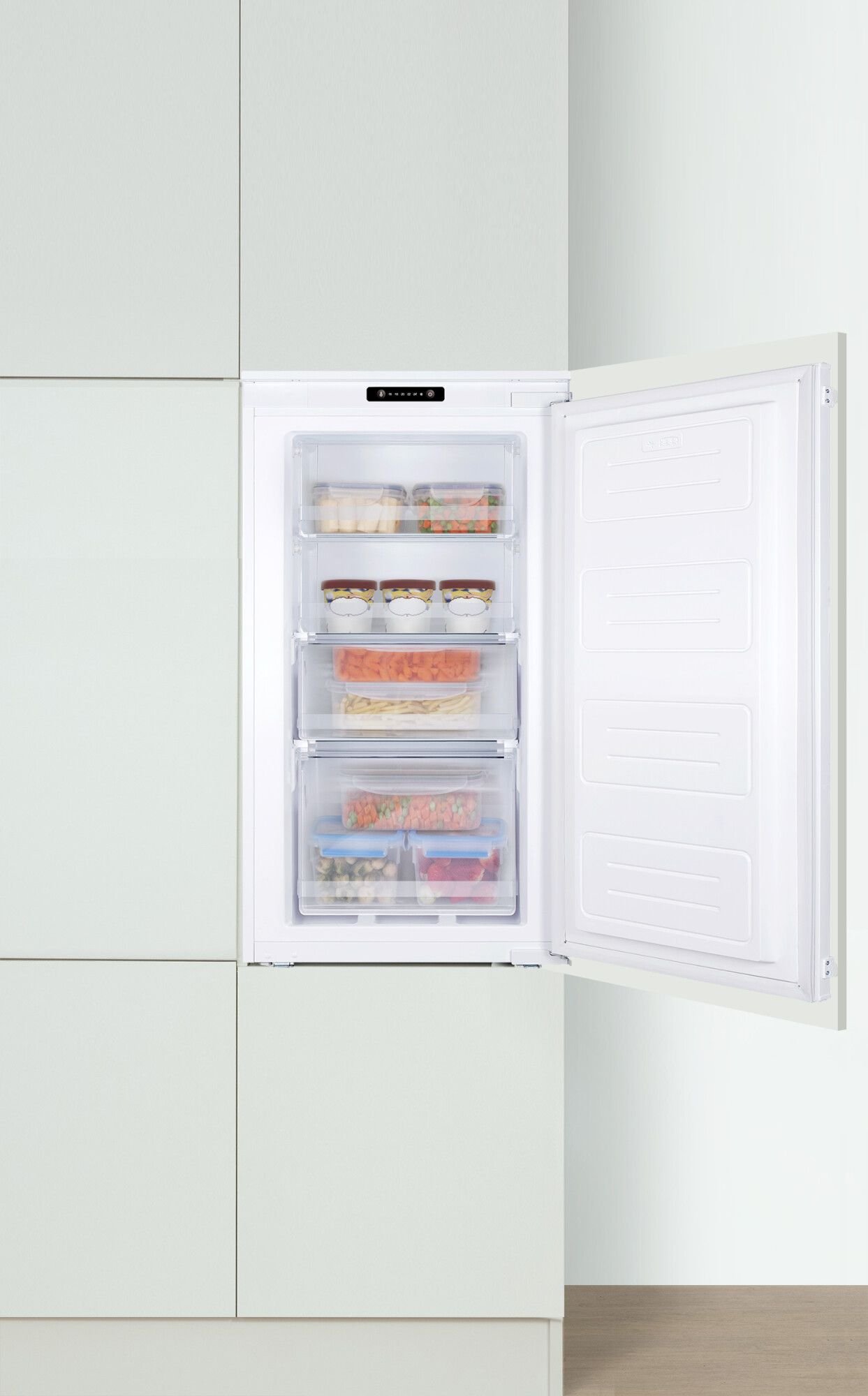 Amica EGS 16173/1 Vrieskast Ingebouwd 100 l E Wit DHZ2712 - Afbeelding 3