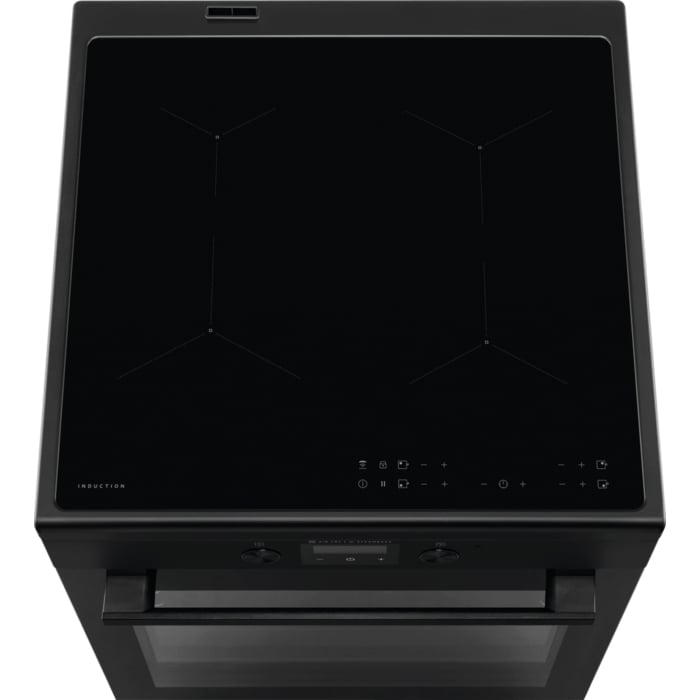 AEG CIB6640AAB Vrijstaand fornuis A Electrisch Inductiekookplaat zones Zwart - Afbeelding 4