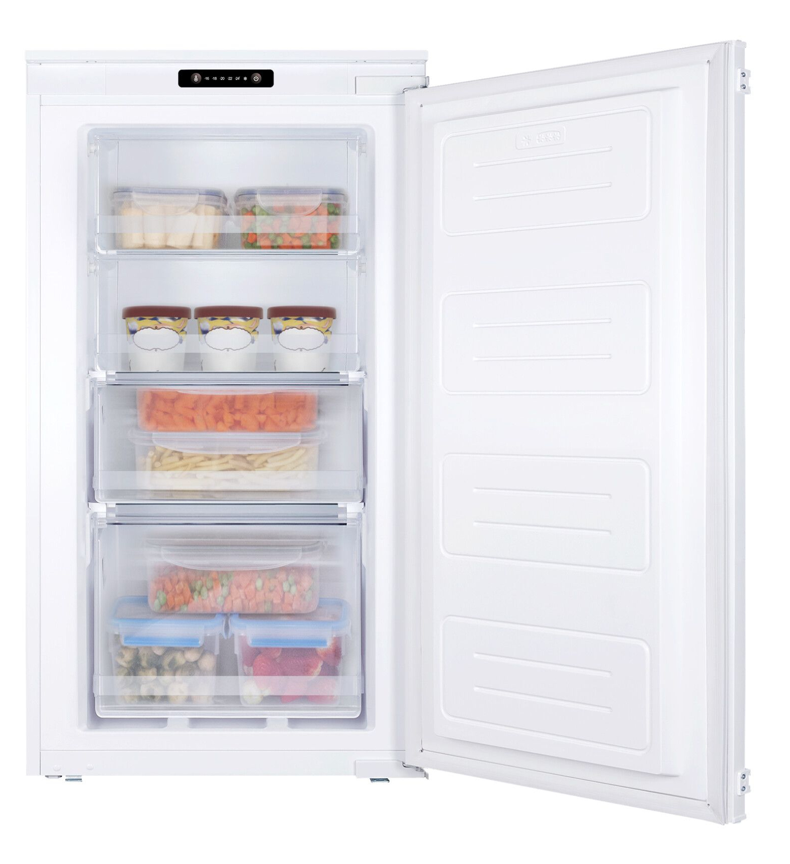 Amica EGS 16173/1 Vrieskast Ingebouwd 100 l E Wit DHZ2712 - Afbeelding 5