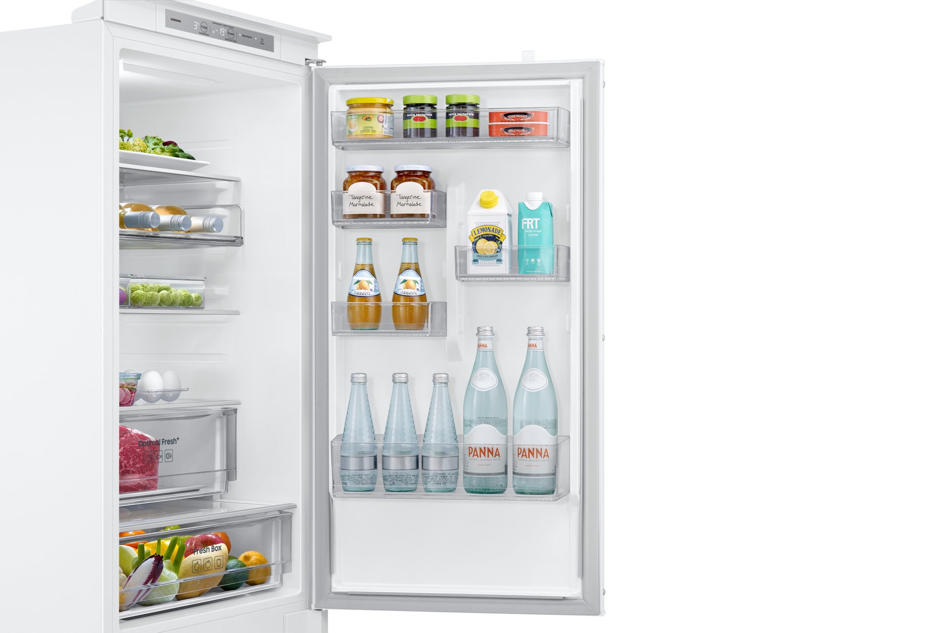 Samsung 178cm Inbouw Koel-vriescombinatie (264L) Sleepdeur C-Energielabel Rack&Shelf Metal Cooling - Afbeelding 21