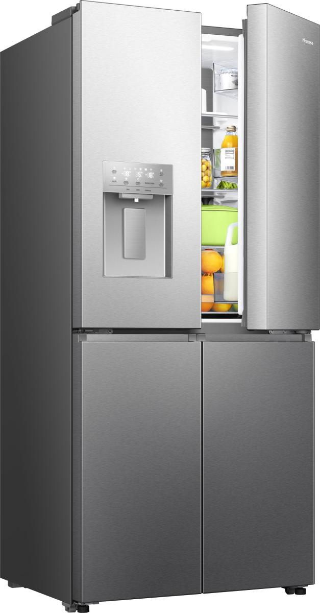 Hisense RQ5P470SYID amerikaanse koelkast Vrijstaand 483 l D Roestvrijstaal doosschade DHZ4704 - Afbeelding 3