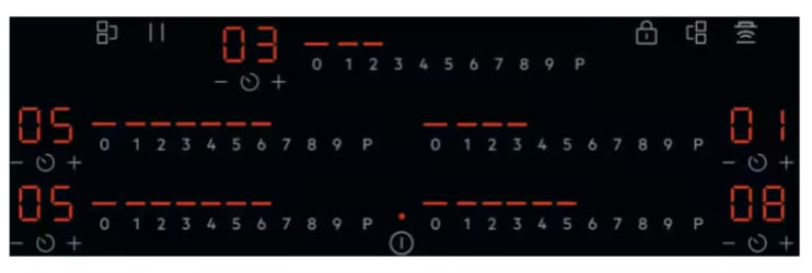 AEG TK95IN00FB Zwart Ingebouwd 90 cm Inductiekookplaat zones 5 zone(s) - Afbeelding 3