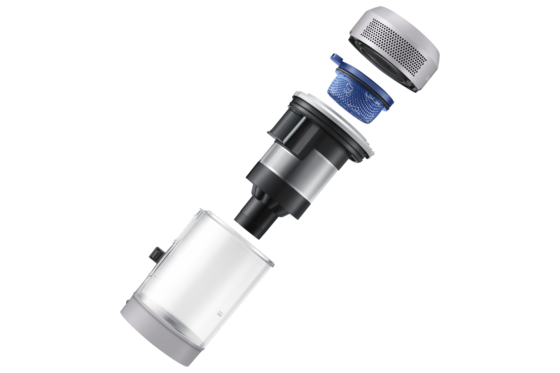 Samsung VS80F28EFP 2-in-1-steelstofzuiger Zakloos 0,5 l 770 W - EWO3135 - Afbeelding 27