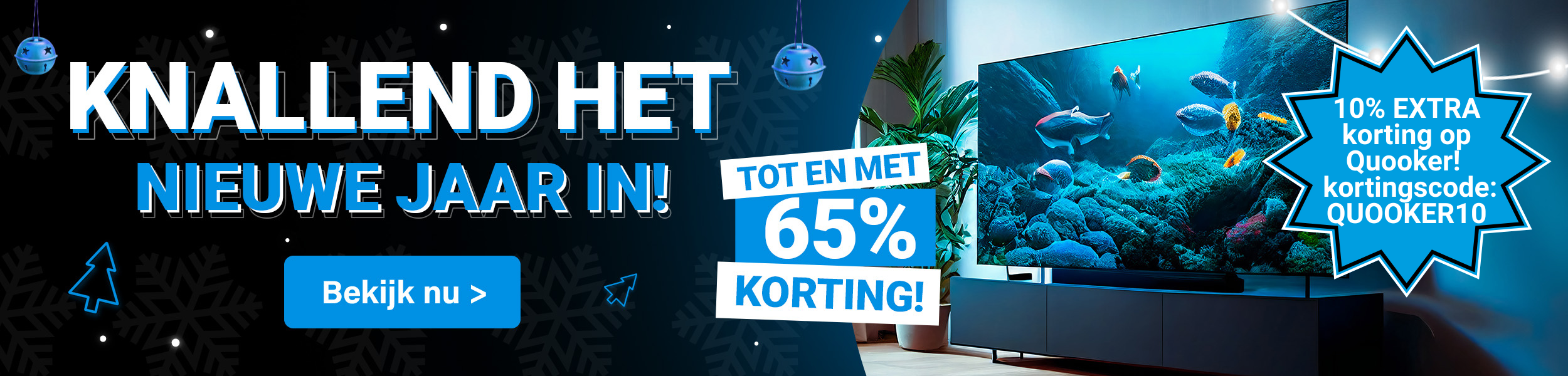 Kortingen tot wel 65%!