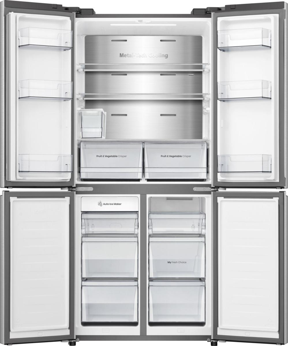 Hisense RQ5P470SYID amerikaanse koelkast Vrijstaand 483 l D Roestvrijstaal doosschade DHZ4704 - Afbeelding 7
