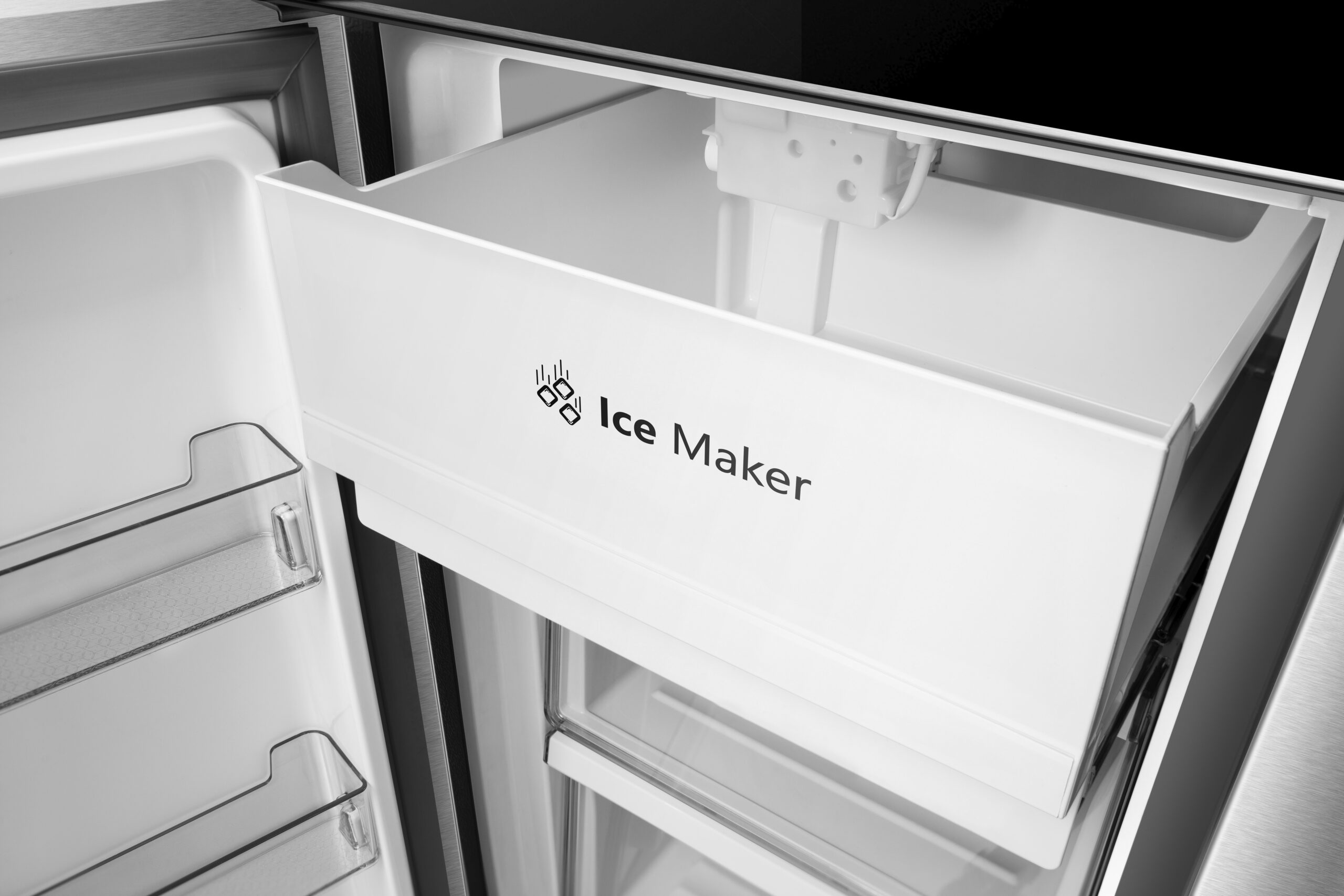 Hisense RQ5X560SFLEF amerikaanse koelkast Vrijstaand 608 l E Zwart DHZ2930 - Afbeelding 8