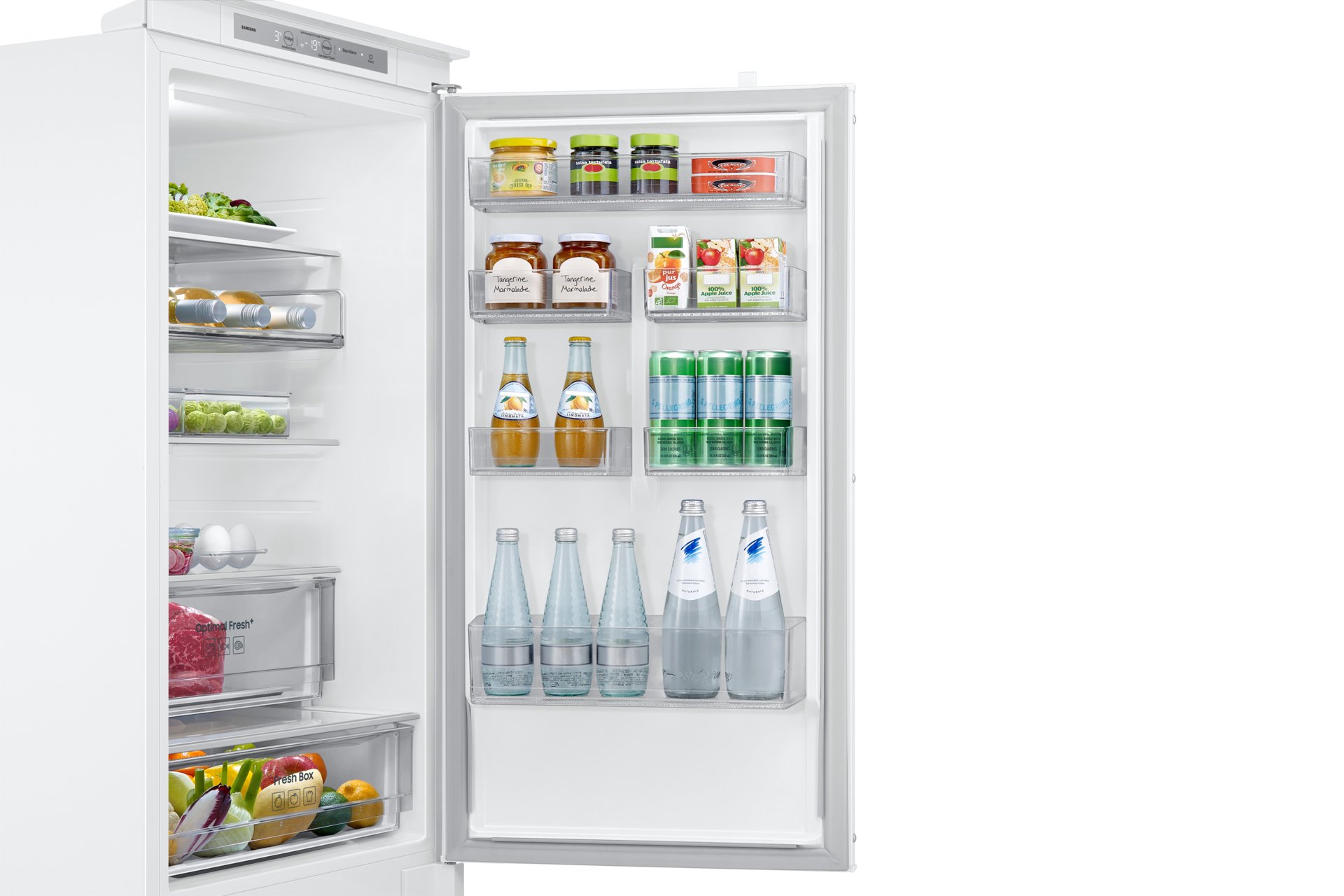 Samsung 178cm Inbouw Koel-vriescombinatie (264L) Sleepdeur C-Energielabel Rack&Shelf Metal Cooling - Afbeelding 20