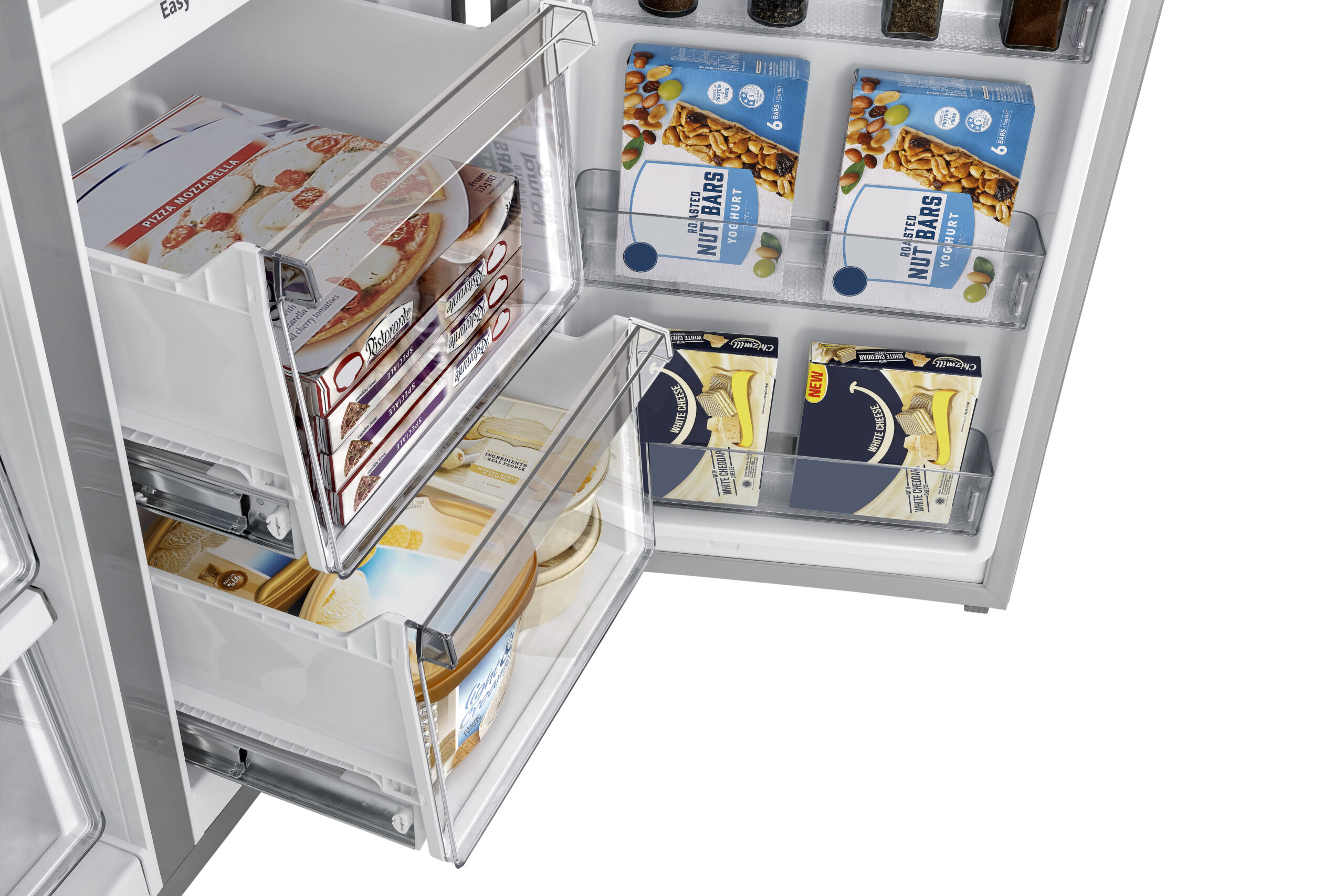 Hisense RQ5X560SFLEF amerikaanse koelkast Vrijstaand 608 l E Zwart DHZ2930 - Afbeelding 5