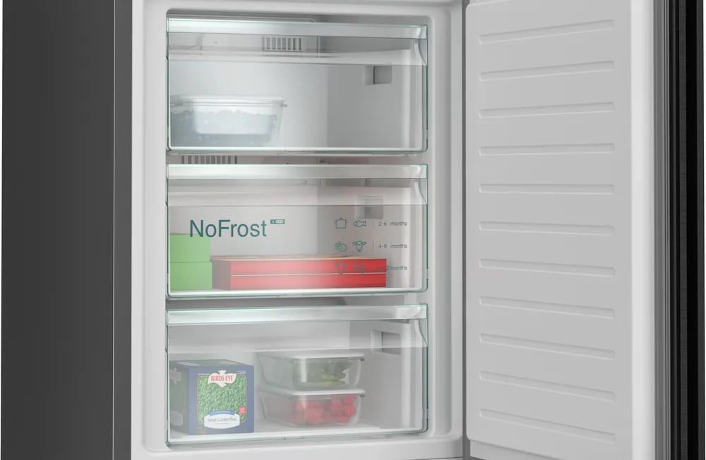 Siemens iQ300 KG39N2XAG koel-vriescombinatie Vrijstaand 103 l A Geborsteld staal - Afbeelding 8