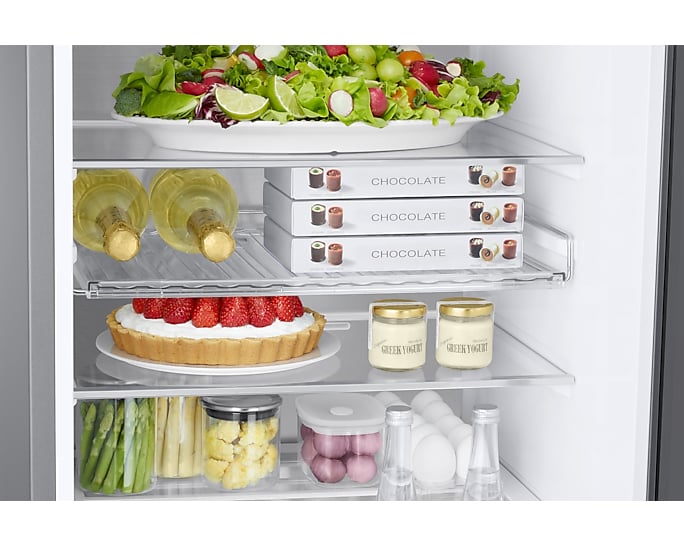 Samsung RL38C776ASR/EG koel-vriescombinatie Vrijstaand 387 l A Zilver - Afbeelding 10