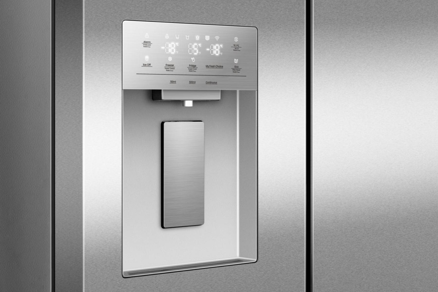 Hisense RQ5P470SYID amerikaanse koelkast Vrijstaand 483 l D Roestvrijstaal doosschade DHZ4704 - Afbeelding 11