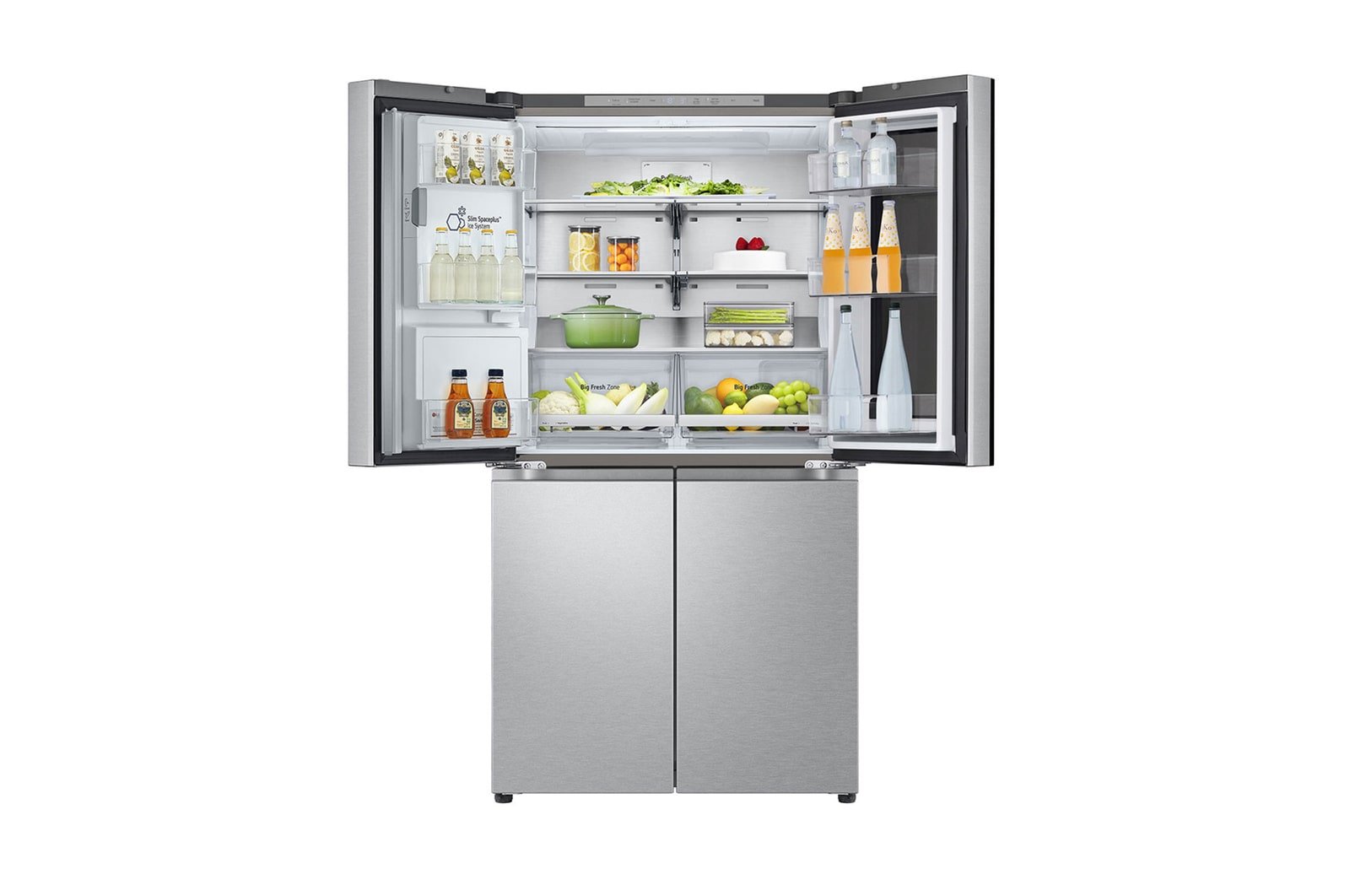 LG GMG960MBEE amerikaanse koelkast Vrijstaand 638 l E Roestvrijstaal - Afbeelding 5