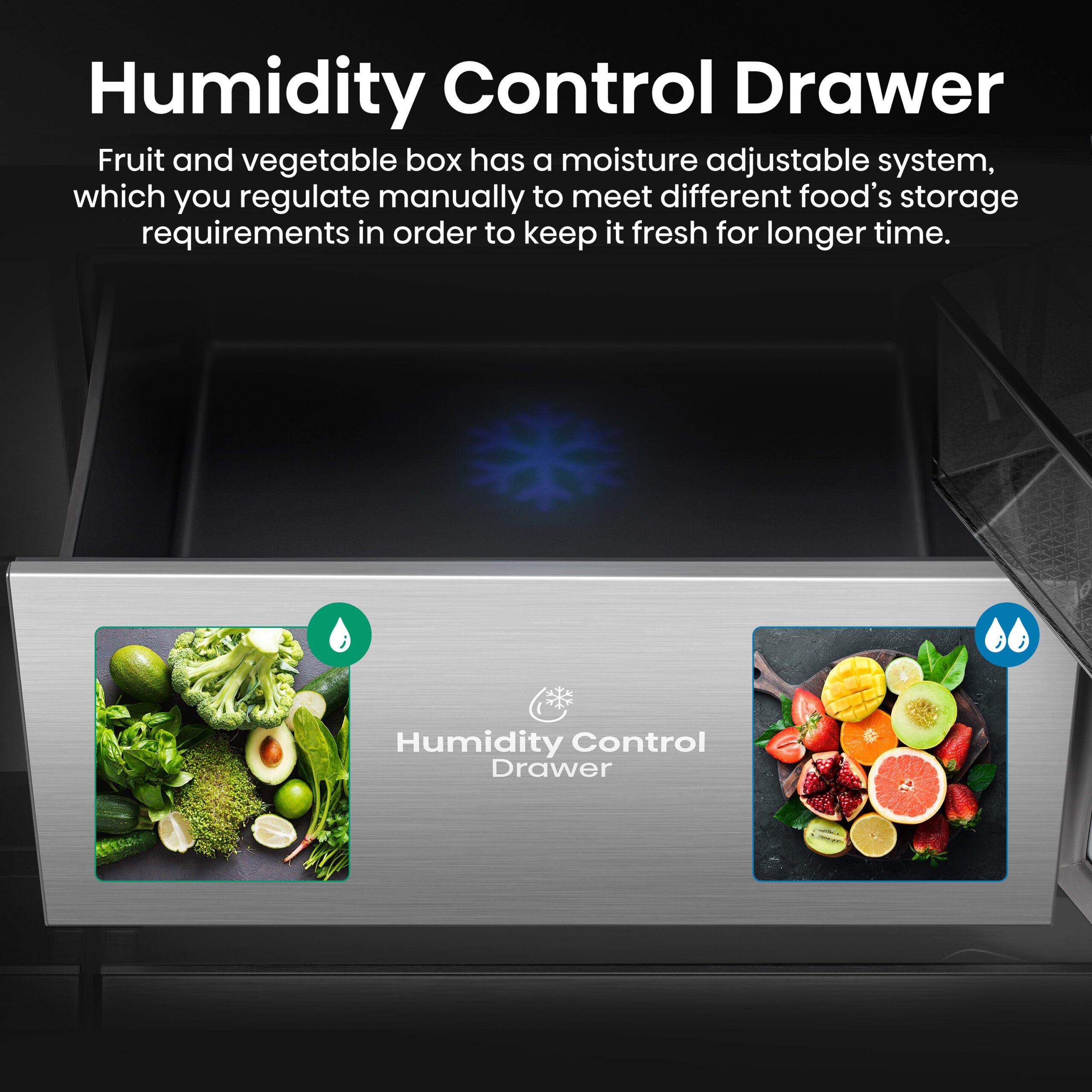 Hisense RQ768N4GVE amerikaanse koelkast Vrijstaand 591 l E Zilver DHZ2938 - Afbeelding 26