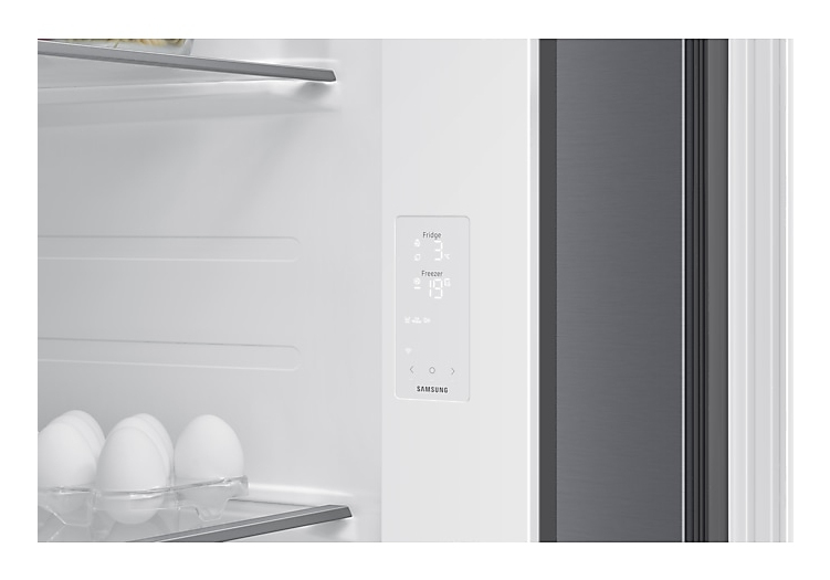 Samsung RS70F65KET amerikaanse koelkast Vrijstaand 640 l E Zilver - Afbeelding 10