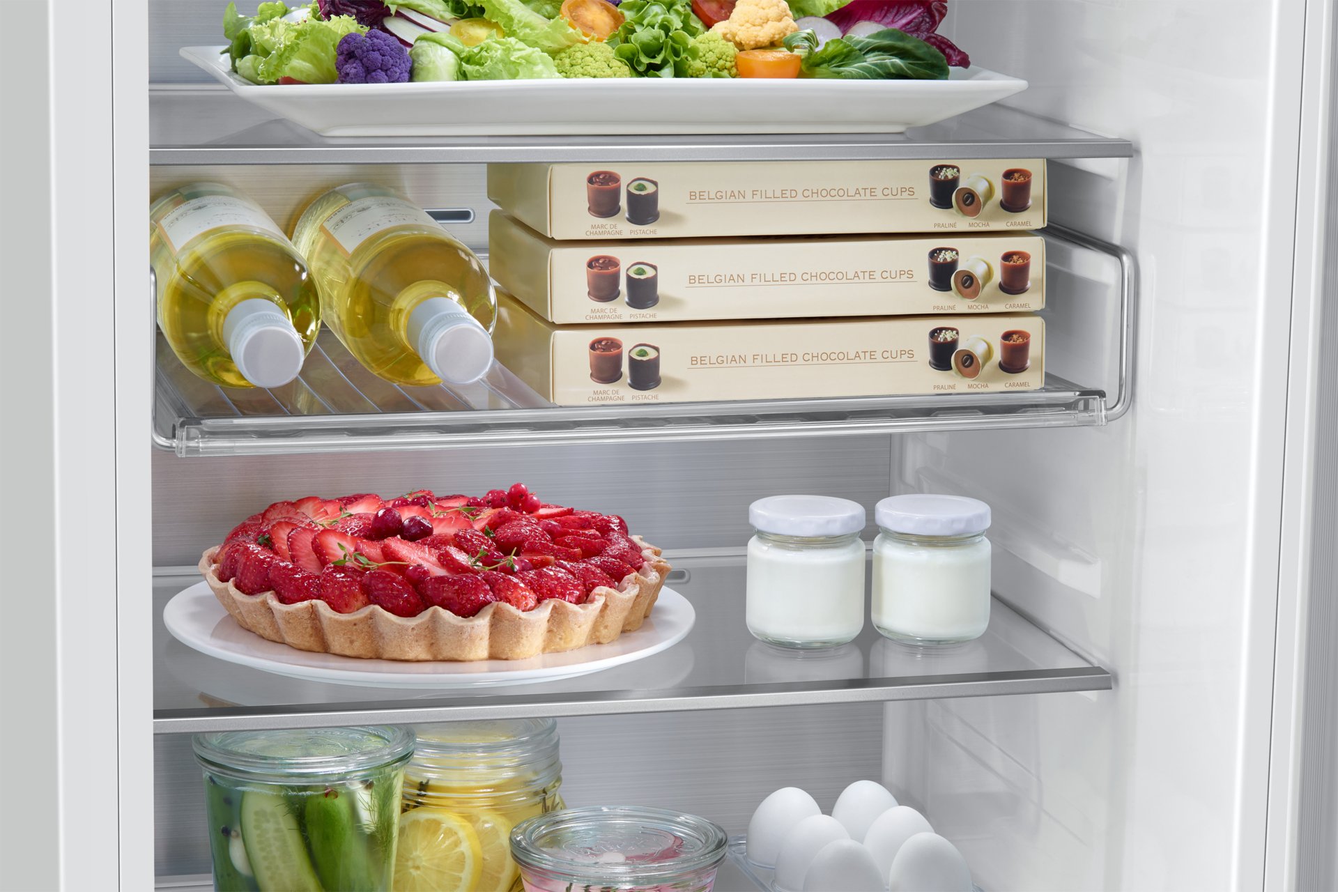 Samsung 178cm Inbouw Koel-vriescombinatie (264L) Sleepdeur C-Energielabel Rack&Shelf Metal Cooling - Afbeelding 16